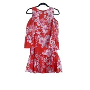 Eliza J‎ Cold Shoulder Bell Sleeve Dress Size 2